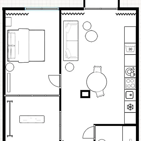 Apartment Design+luxus Im Zentrum! +netflix